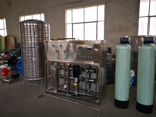 【鄭州制衣廠1噸反滲透純水設備+1噸純凈水設備凈水設備批發】- 
